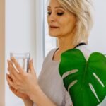 Woman over 50 starting morning routine to manage cortisol and weight gain after menopause