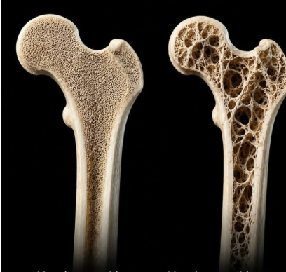 Osteopenia diagnosis on a bone density after 50 scan report